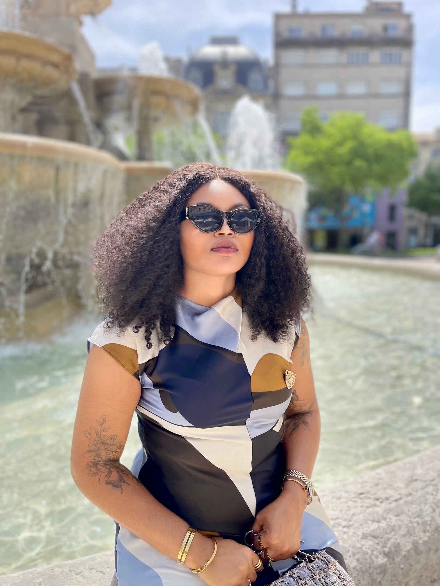 Kinky Eurasienne Curly - Remy Hair vietnamien