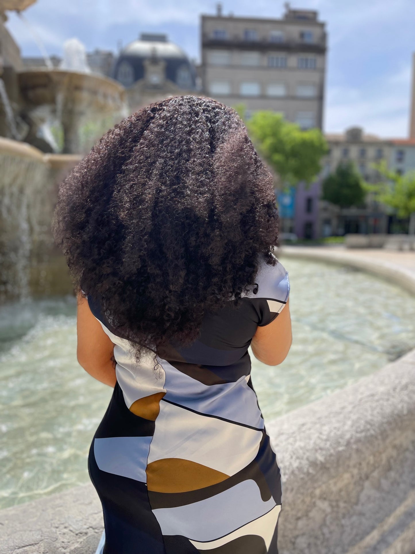 Kinky Eurasienne Curly - Remy Hair vietnamien