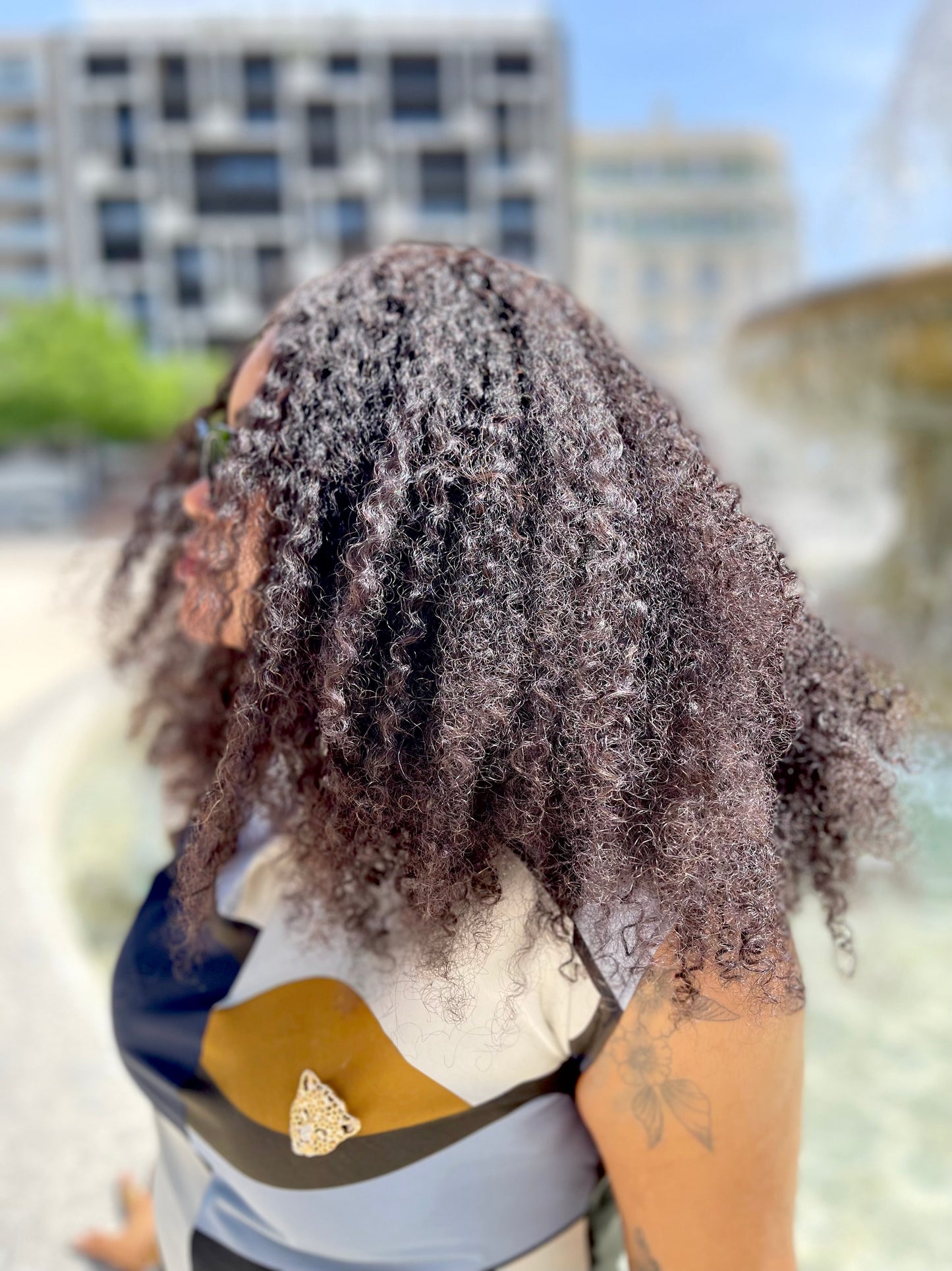 Kinky Eurasienne Curly - Remy Hair vietnamien
