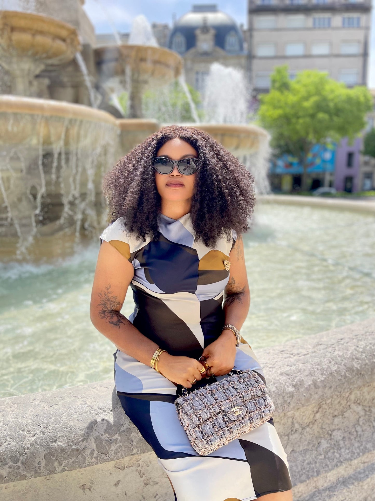 Kinky Eurasienne Curly - Remy Hair vietnamien